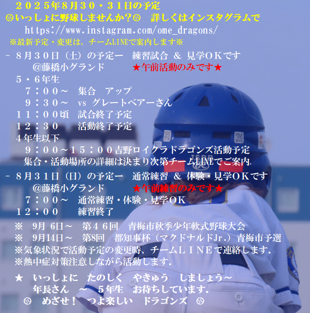青梅ドラゴンズ