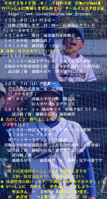 青梅ドラゴンズ