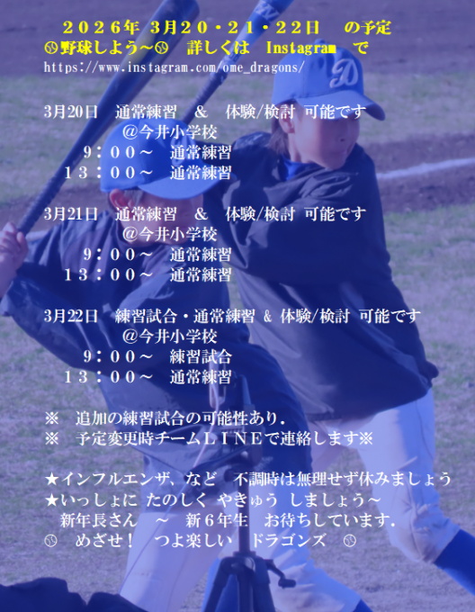 青梅ドラゴンズ