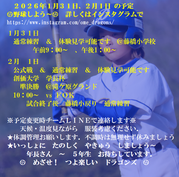 青梅ドラゴンズ