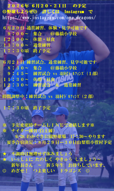 青梅ドラゴンズ